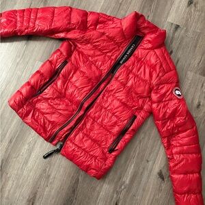 Canada Goose Vibrant Red Puffer Coat